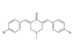 2,6-二(4-疊氮苯亞甲基)-4甲基環己酮